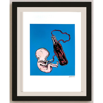 Peter Nieuwendijk 29x21cm Orijinal Karikatür BOD03853
