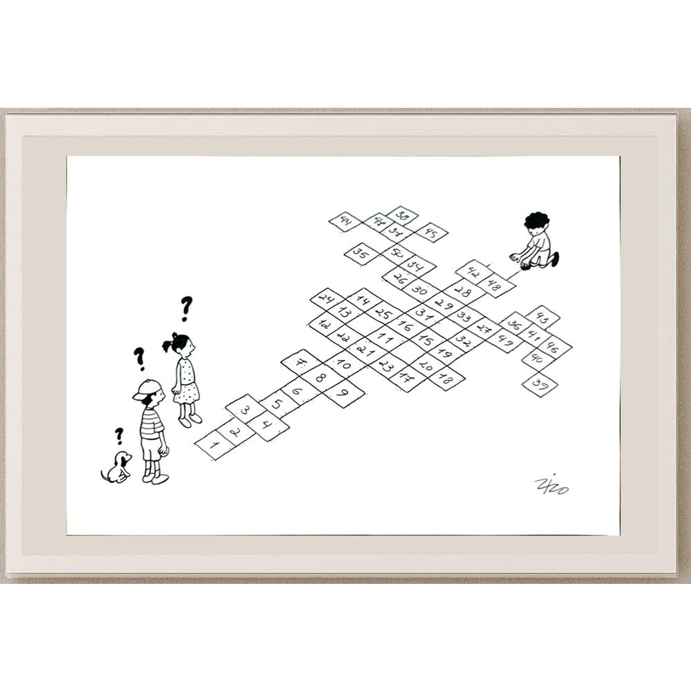 Alvisio Suares 29x21cm Orijinal Karikatür BOD03867