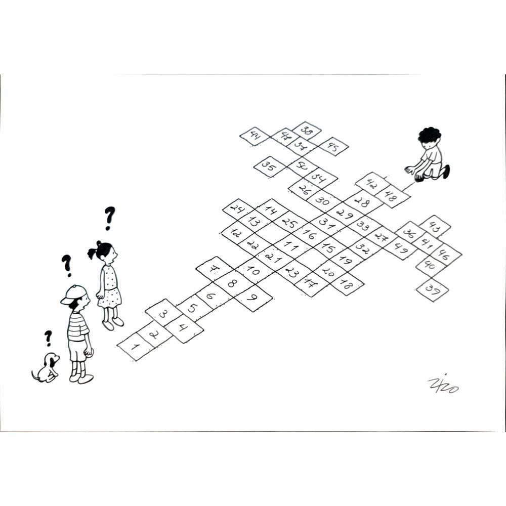 Alvisio Suares 29x21cm Orijinal Karikatür BOD03867