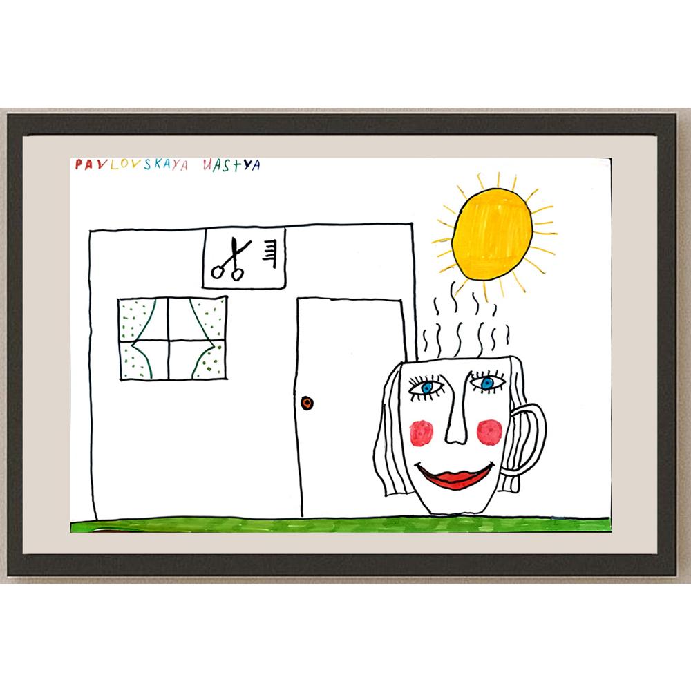 Nastya Paviovskaya 29x21cm Orijinal Karikatür BOD03875
