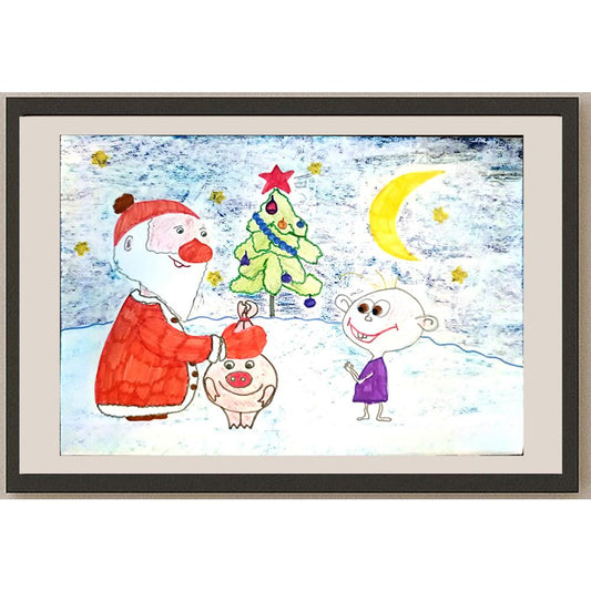 Valeriya Ignatovskaya 29x21cm Orijinal Karikatür BOD03876