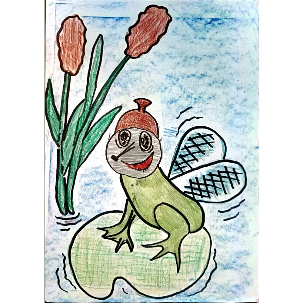 Kristina Odintzova 29x21cm Orijinal Karikatür BOD03877