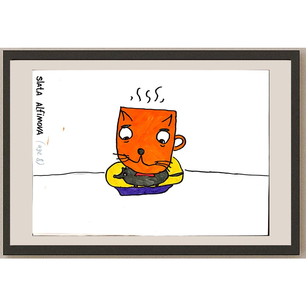 Stala Alfimova 29x21cm Orijinal Karikatür BOD03879