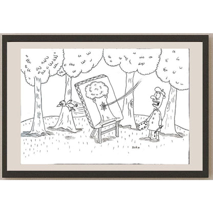 Igor Shevchenko 29x21cm Orijinal Karikatür BOD03885