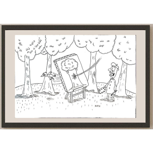 Igor Shevchenko 29x21cm Orijinal Karikatür BOD03885