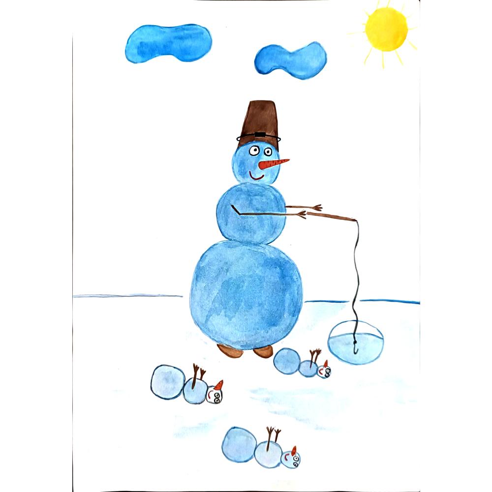 Fedya Levchenko 29x21cm Orijinal Karikatür BOD03896