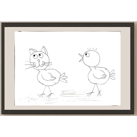 Kristina Odintzova 29x21cm Orijinal Karikatür BOD03898