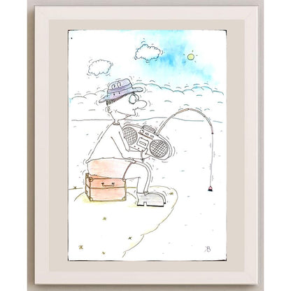 Vasya Kalashnikov 29x21cm Orijinal Karikatür BOD03904