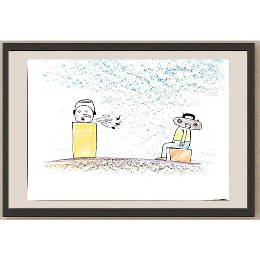 Venya Rogachoyu 29x21cm Orijinal Karikatür BOD03908