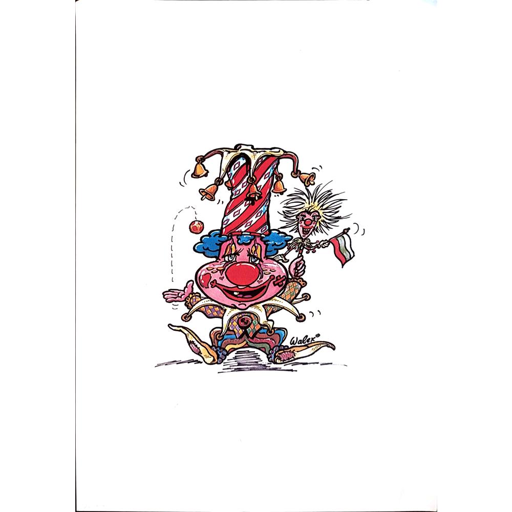Valerio Aleksandrov 29x21cm Orijinal Karikatür BOD03910