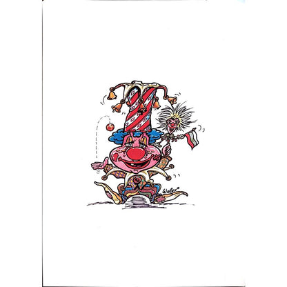 Valerio Aleksandrov 29x21cm Orijinal Karikatür BOD03910