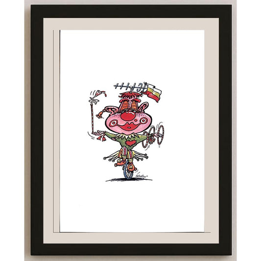 Valerio Aleksandrov 29x21cm Orijinal Karikatür BOD03917