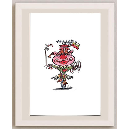 Valerio Aleksandrov 29x21cm Orijinal Karikatür BOD03917