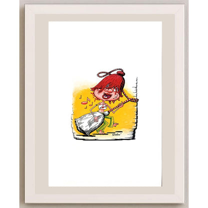 Valerio Aleksandrov 29x21cm Orijinal Karikatür BOD03924