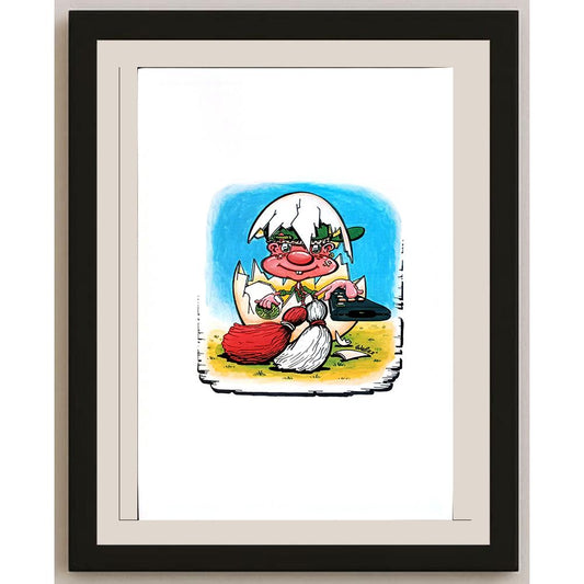 Valerio Aleksandrov 29x21cm Orijinal Karikatür BOD03925