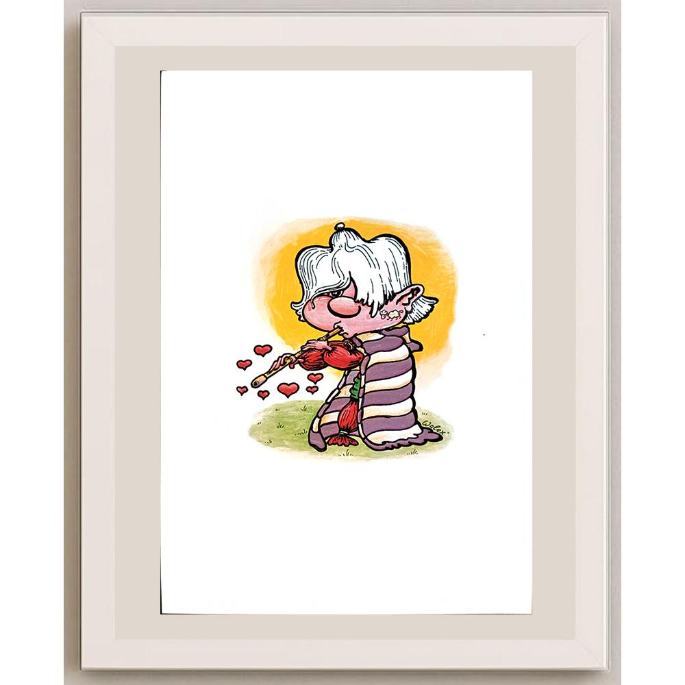 Valerio Aleksandrov 29x21cm Orijinal Karikatür BOD03927