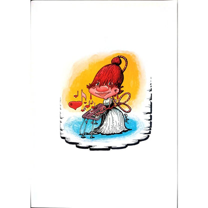 Valerio Aleksandrov 29x21cm Orijinal Karikatür BOD03928