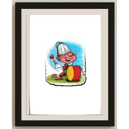 Valerio Aleksandrov 29x21cm Orijinal Karikatür BOD03929