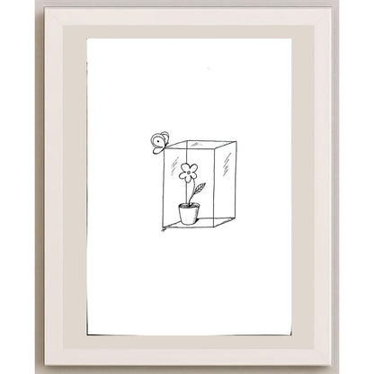 Mona Eskandary 29x21cm Orijinal Karikatür BOD03932