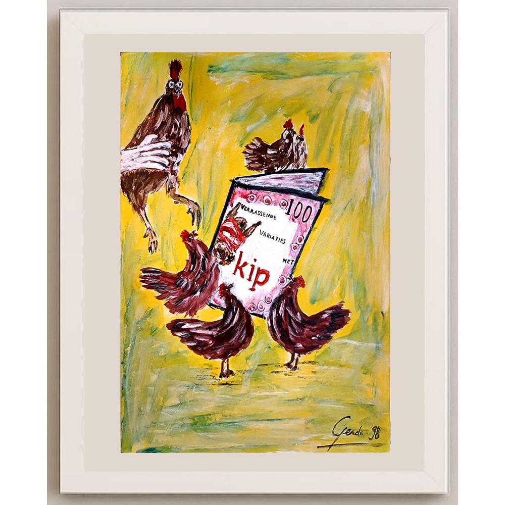 Gerda De Jong 29x21cm Orijinal Karikatür BOD03935