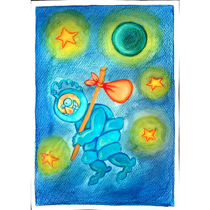 Ramin Rezaie 29x21 Orijinal Karikatür BOD03946