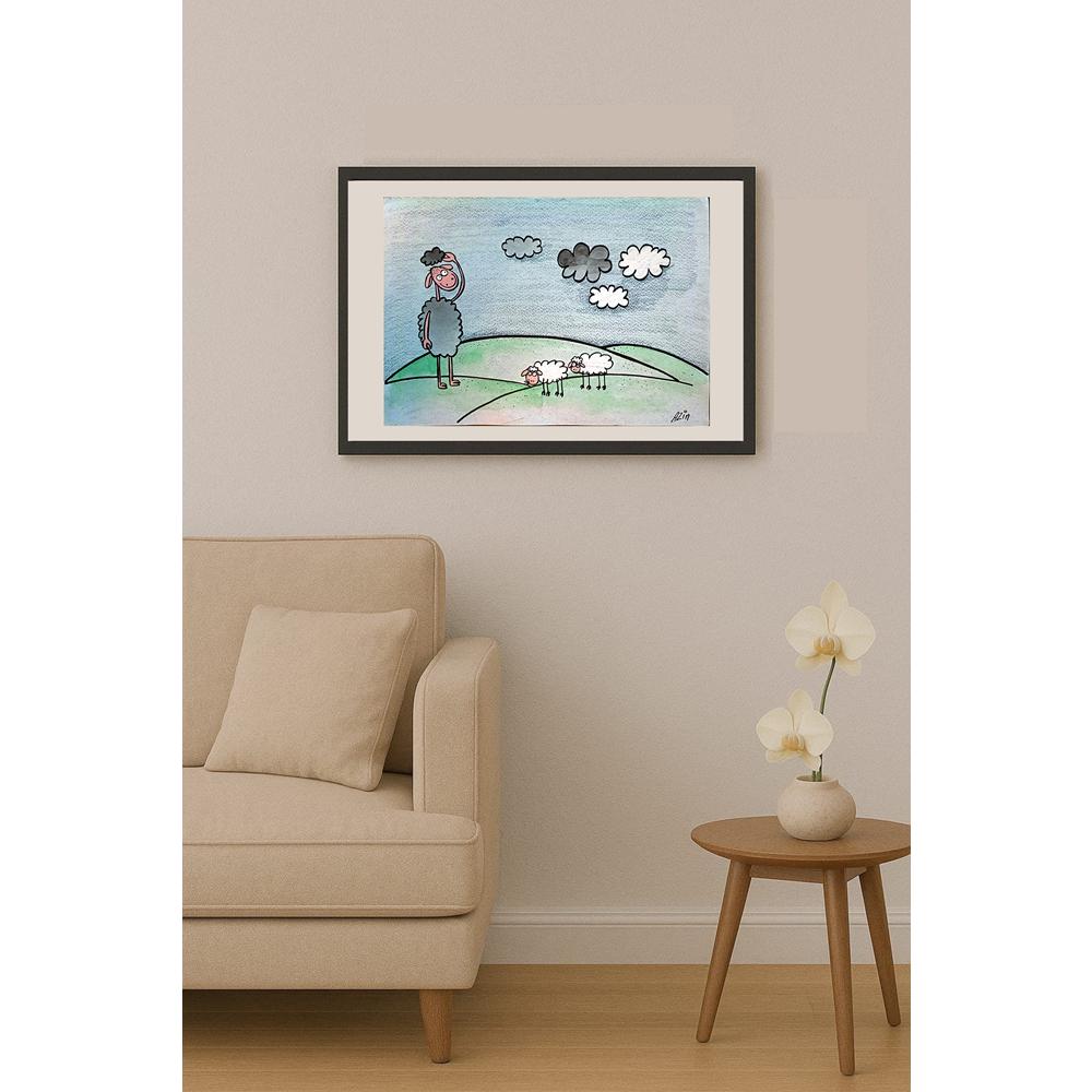 Marzeyah Rezaie 29x21 Orijinal Karikatür BOD03948