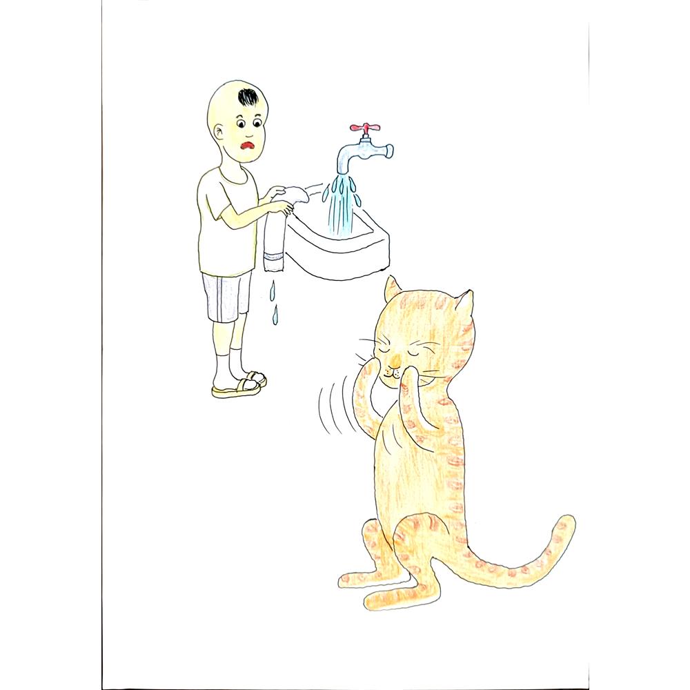 Jia Rui Jun 29x21cm Orijinal Karikatür BOD03950