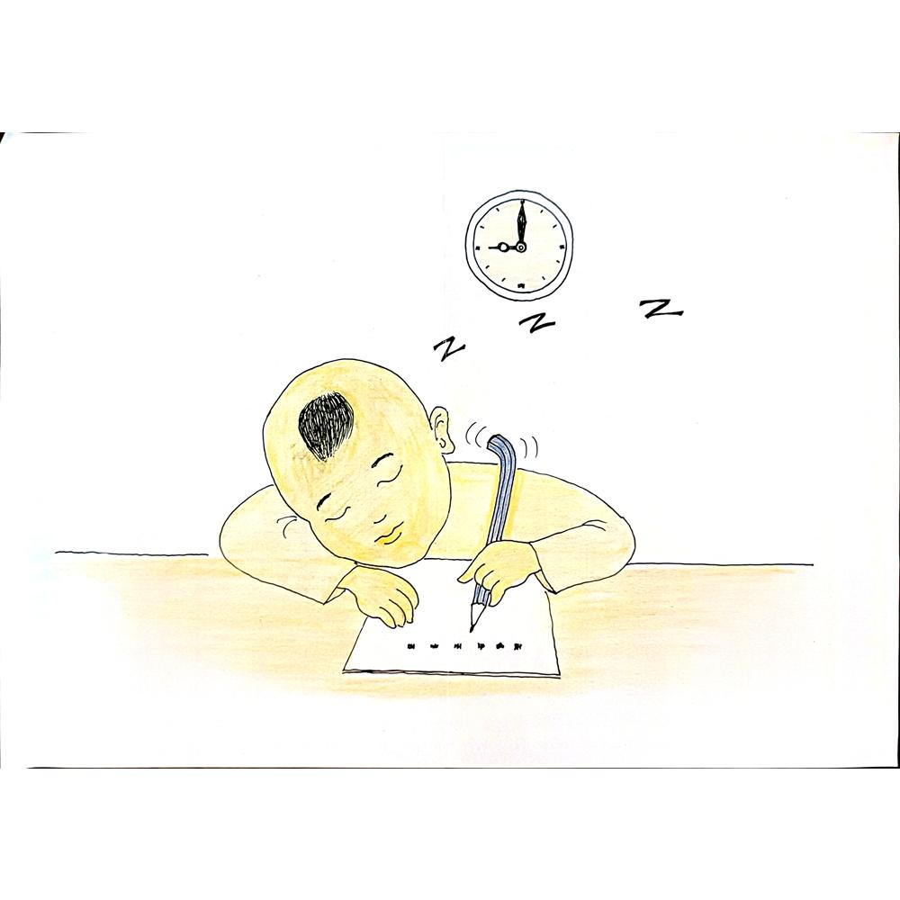 Jia Rui Jun 29x21cm Orijinal Karikatür BOD03951
