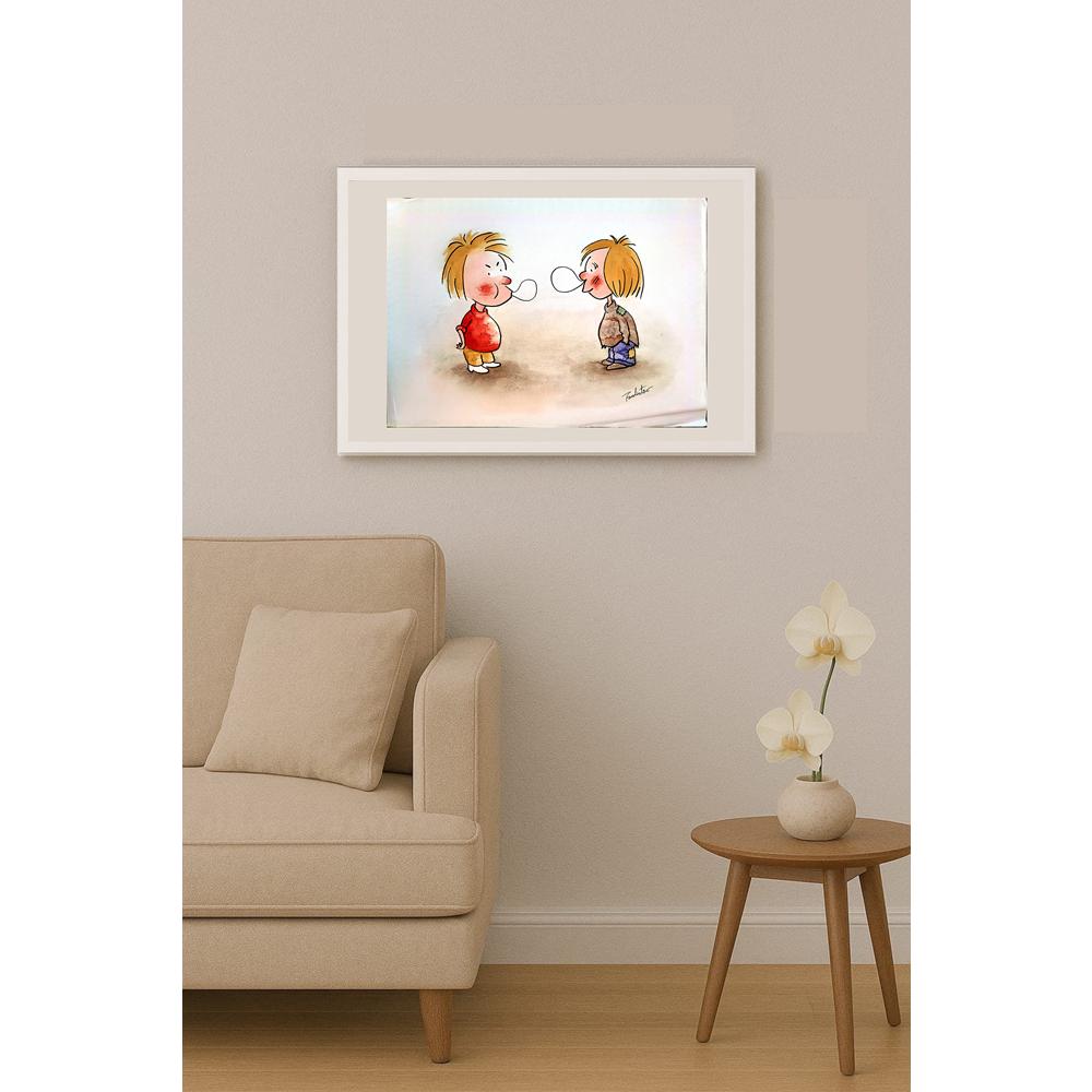 Fan Lin Tao 29x21cm Orijinal Karikatür BOD03956