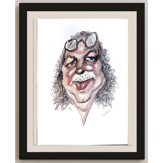Peter Nieuwendijk 29x21cm Orijinal Karikatür BOD03960