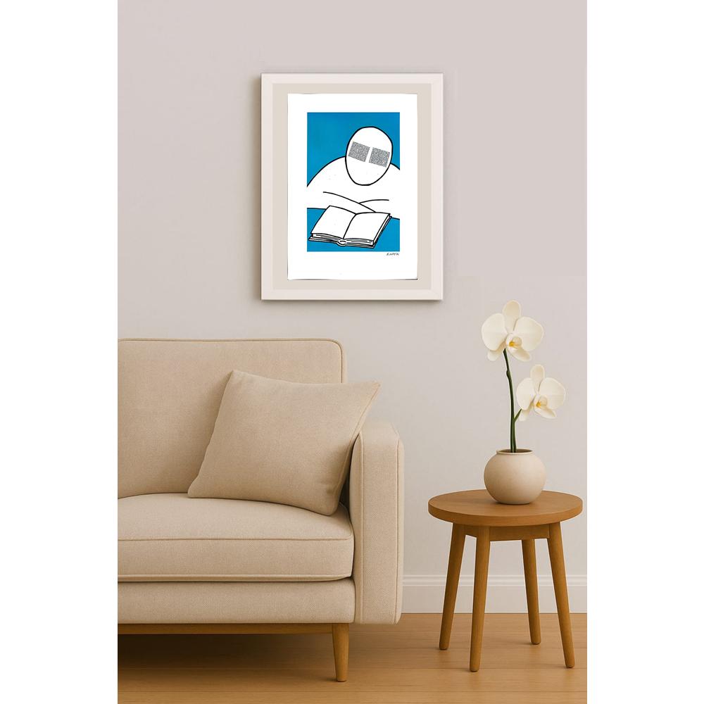 Peter Nieuwendijk 29x21cm Orijinal Karikatür BOD03961