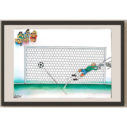 Aung 29x21cm Orijinal Karikatür BOD03963