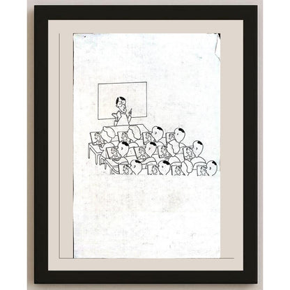 Jin Xiao Xing 29x21cm Orijinal Karikatür BOD03967