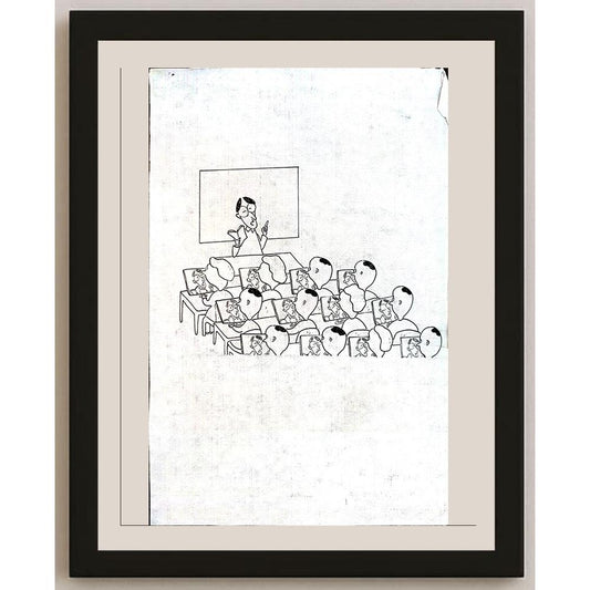 Jin Xiao Xing 29x21cm Orijinal Karikatür BOD03967
