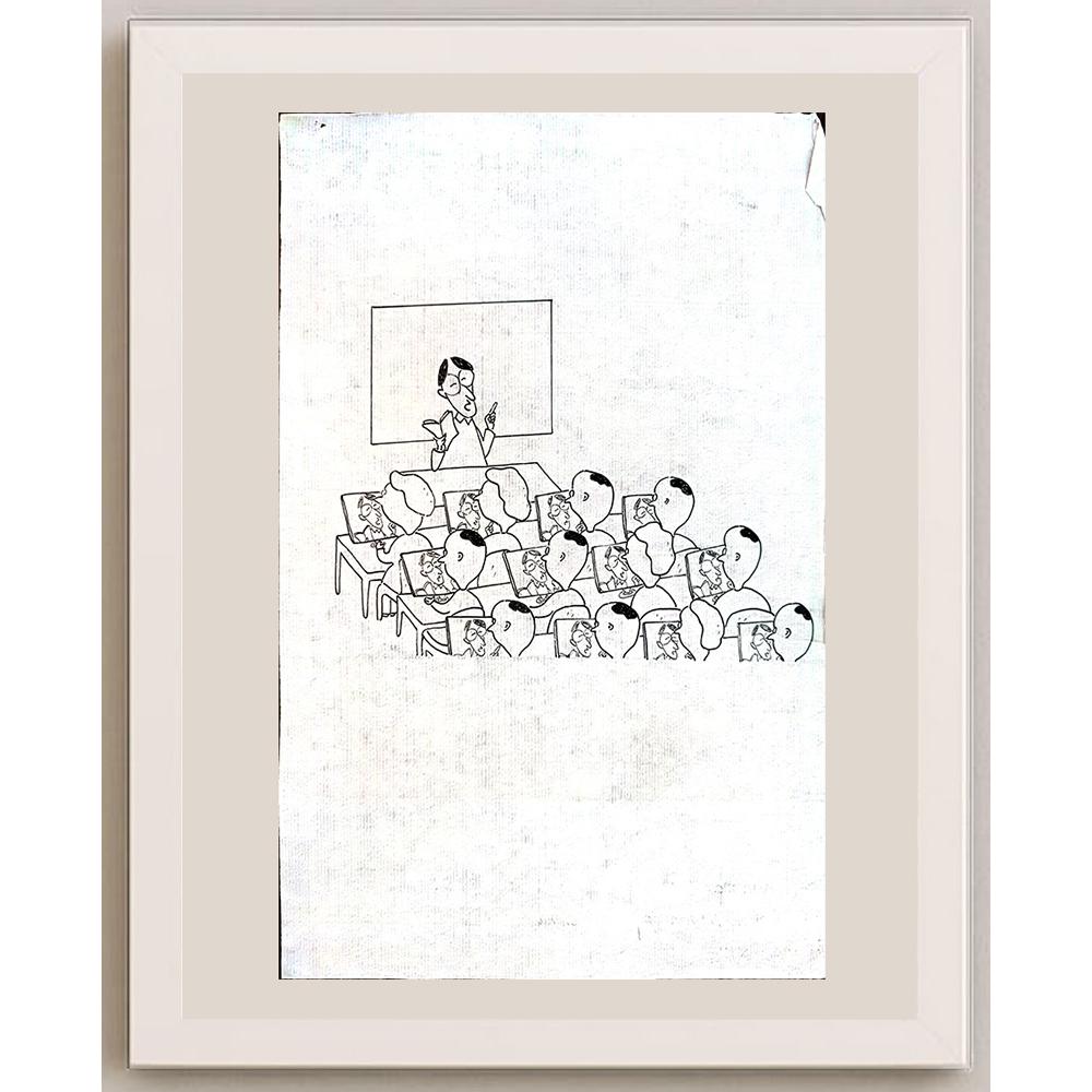 Jin Xiao Xing 29x21cm Orijinal Karikatür BOD03967