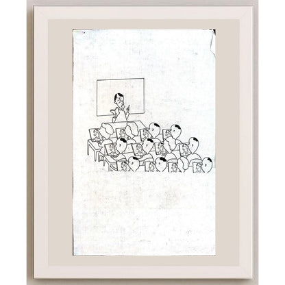 Jin Xiao Xing 29x21cm Orijinal Karikatür BOD03967