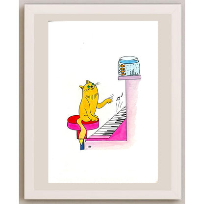 Alexei Talimonov 29x21cm Orijinal Karikatür BOD03979