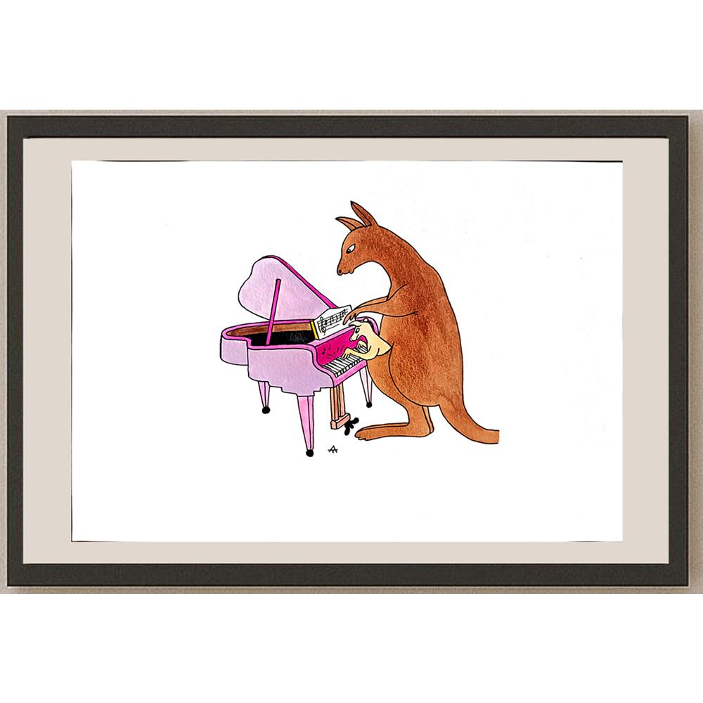 Alexei Talimonov 29x21cm Orijinal Karikatür BOD03980