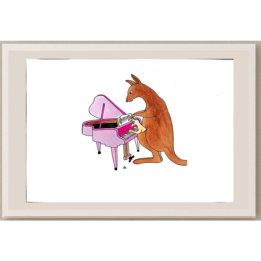 Alexei Talimonov 29x21cm Orijinal Karikatür BOD03980