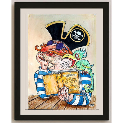 Igor Nikitin 29x21cm Orijinal Karikatür BOD03991