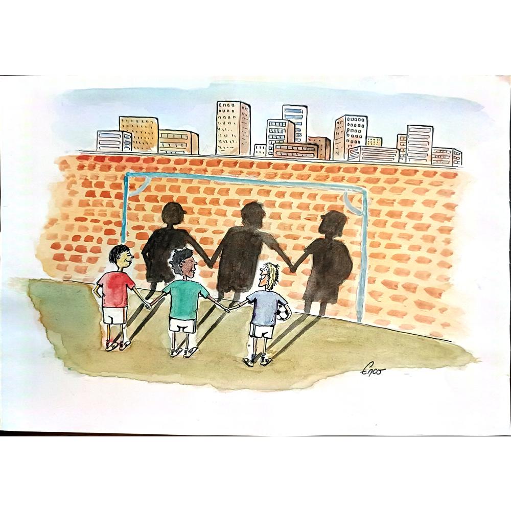 Josip Kovacevic 29x21cm Orijinal Karikatür BOD04003