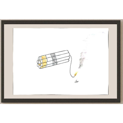 Josip Kovacevic 29x21cm Orijinal Karikatür BOD04007