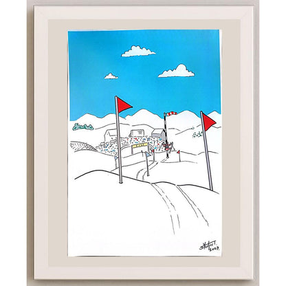 Josip Kovacevic 29x21cm Orijinal Karikatür BOD04010