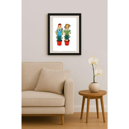 Vlasta Svejdova 29x21cm Orijinal Karikatür BOD04029