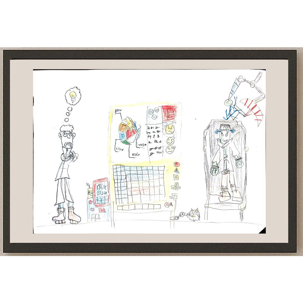 Mihajlo Lazic 29x21cm Orijinal Karikatür BOD04032