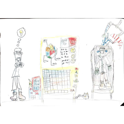 Mihajlo Lazic 29x21cm Orijinal Karikatür BOD04032