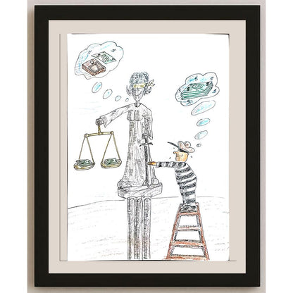 Arsen Lalic 29x21cm Orijinal Karikatür BOD04033