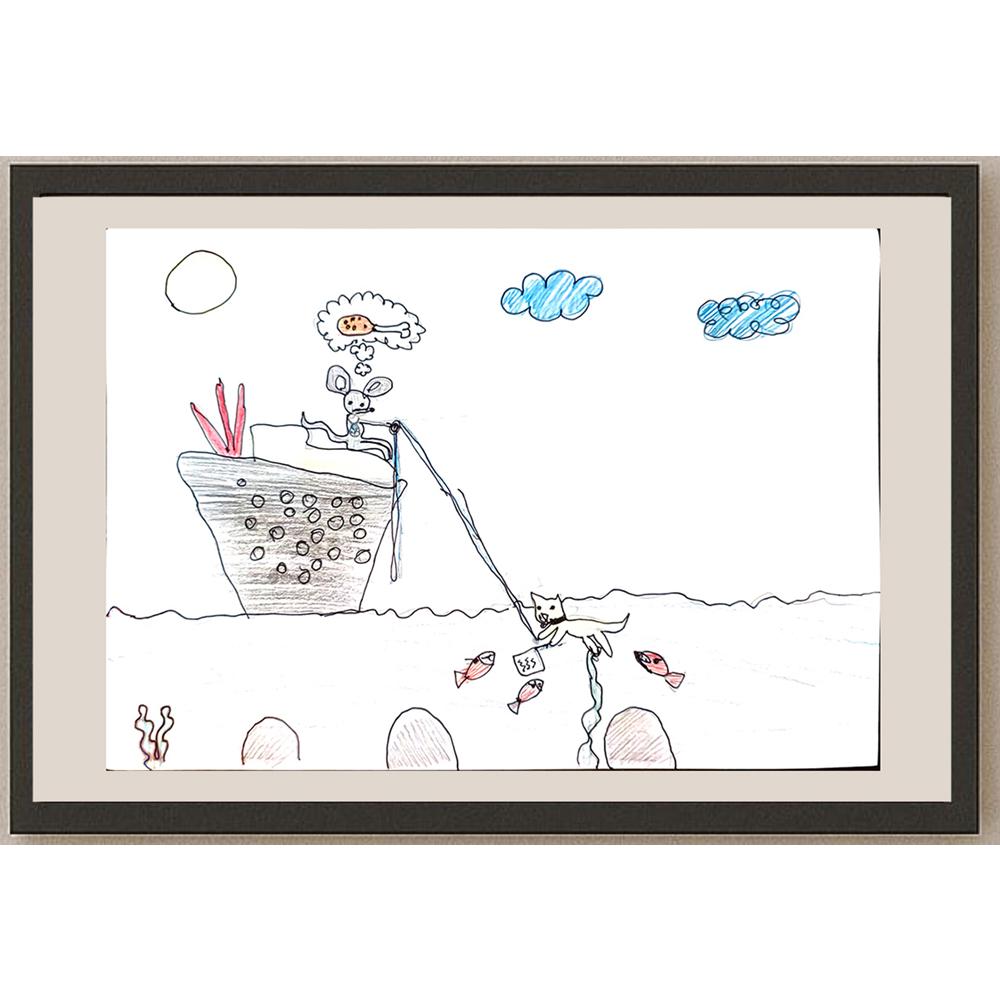 Cadoaja Hunocalvoelist 29x21cm Orijinal Karikatür BOD04034