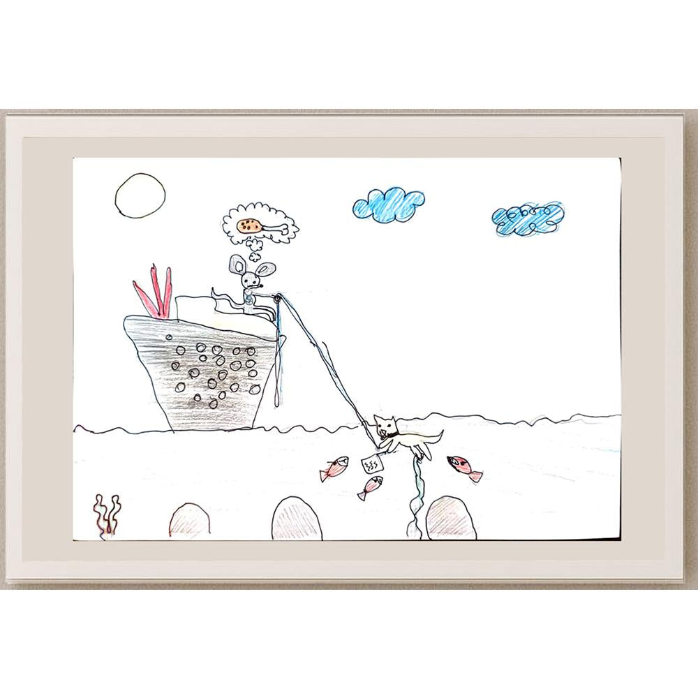 Cadoaja Hunocalvoelist 29x21cm Orijinal Karikatür BOD04034