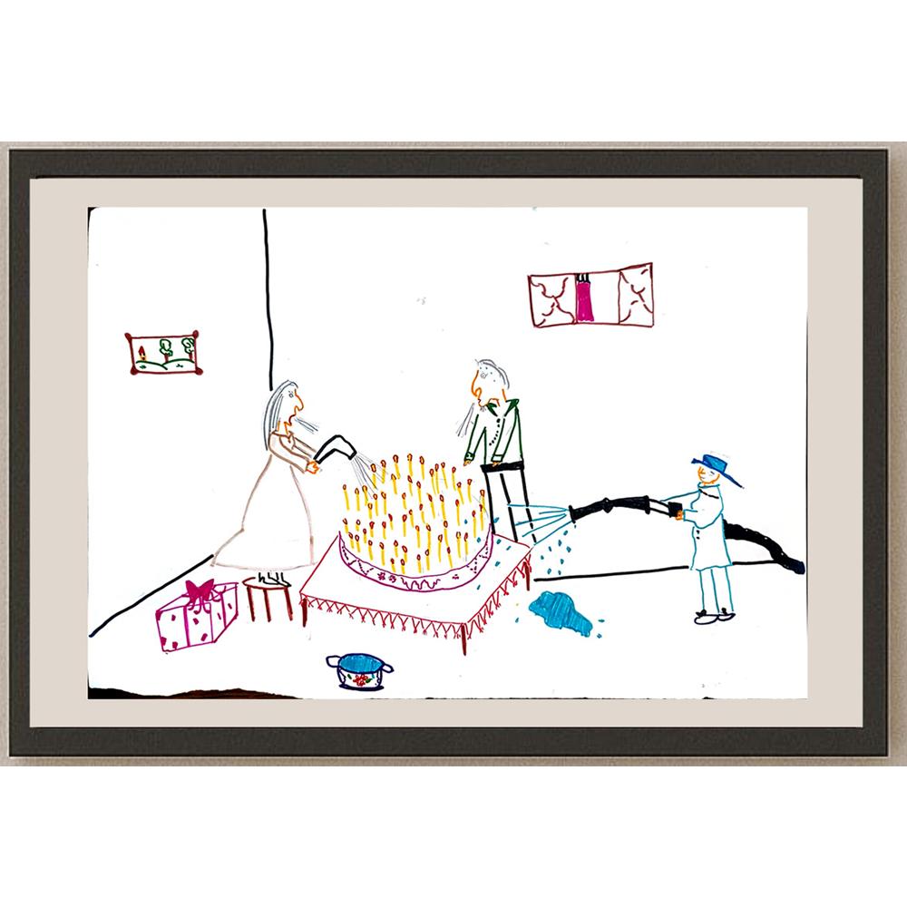 Kristina Cretkovic 29x21cm Orijinal Karikatür BOD04037